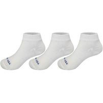 Kit 3 Pares de Meia Infantil Ted Socks Cano Curto em Algodão TS1550 Branca