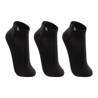 Kit 3 Pares de Meia Lupo Walk Cano Curto Preta