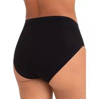 Calcinha Feminina Algodão Clássica Preto - Lupo