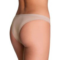 Lupo Calcinha Feminina Algodão Tanga Loba - Natural