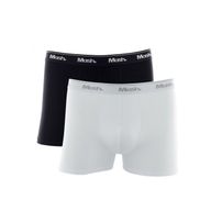 Cueca Mash Cotton Boxer Branco - Kit 2 Unidades