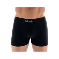 Cueca Mash Microfibra Boxer Preto Kit 2 Unidades