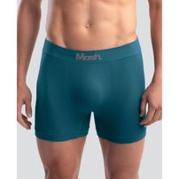 Cueca Mash Microfibra Boxer 711.01 Azul - Kit 2 Unidades