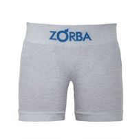 Cueca Boxer Infantil Zorba Algodão sem Costura Cinza - Un