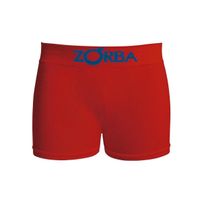 Cueca Boxer Infantil Zorba Algodão sem Costura Vermelho - Un