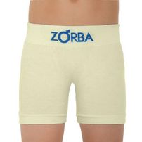 Cueca Boxer Infantil Zorba Algodão sem Costura Amarelo - Un