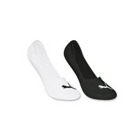 Meia Invisivel Puma Algodão Sortido - Kit 2 idades 34 a 38