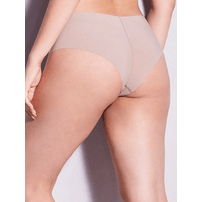 Calcinha Hope Tanga Brasileira Nude 3880 Bege Camurça Un