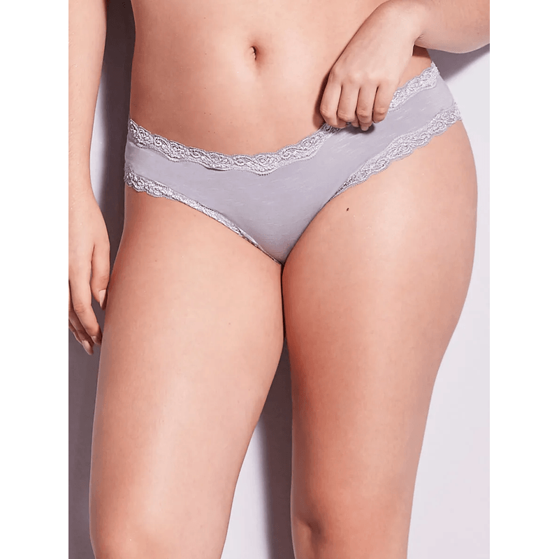 Calcinha-Hope-Modal-Tanga-Brasileira-detalhe-em-Renda-3932-Cinza-Un