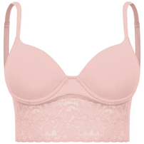 Sutiã Trifil AF Renda com Bojo 5915 Rosa Nude Un