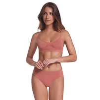 Sutiã Loba AF Basico 41100 Nude Bronze Un