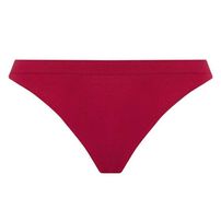 Calcinha Loba Fio Dental Sem Costura 40600 Cherry Vinho Un