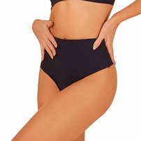 Calcinha Nayane Fio Dental Alta Invisível 20023 Preto Un