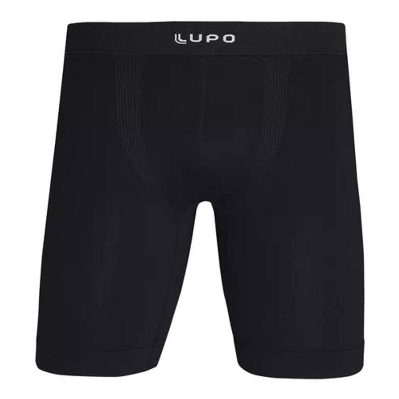 Cueca-Lupo-Boxer-Long-Leg-Micromodal-Sem-Costura-674-Preto-Un