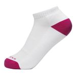 Meia-Cano-Curto-Para-Corrida-Algodao-Ted-Socks-1800-Branco-Rosa-Un-
