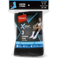 Kit 3 Meias Hanes Cano Longo Algodão 5184 Preto