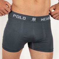 Kit 6 Cuecas Boxer Polo Wear Microfibra Sortido