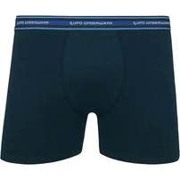 Kit 2 Cuecas Lupo Algodão Boxer 523 Branco/Azul