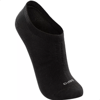 Kit 3 Meias Cano Invisível Lupo Feminino 3270 Preto 33 A 36