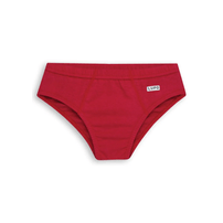 Cueca Slip Infantil Lupo Algodão 141 Vermelho Un