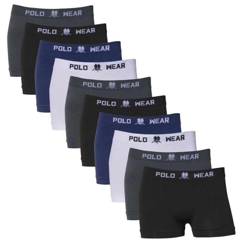 Kit-10-Cuecas-Boxer-Infantil-Polo-Wear-Microfibra-Sem-Costura-Sortido-