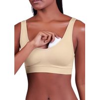 Sutiã Loba Top Bojo Removível Touch + Sem Costura 41902 Natural Peach Un