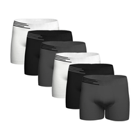 Kit 6 Cuecas Boxer Microfibra UP Sortido