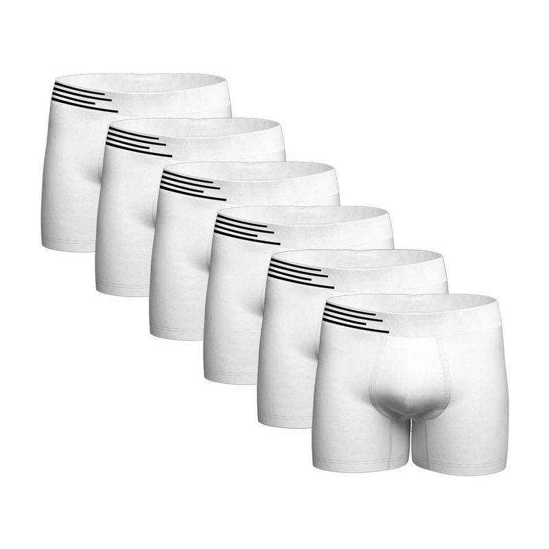 Kit-6-Cuecas-Boxer-Microfibra-UP-436-Branco-