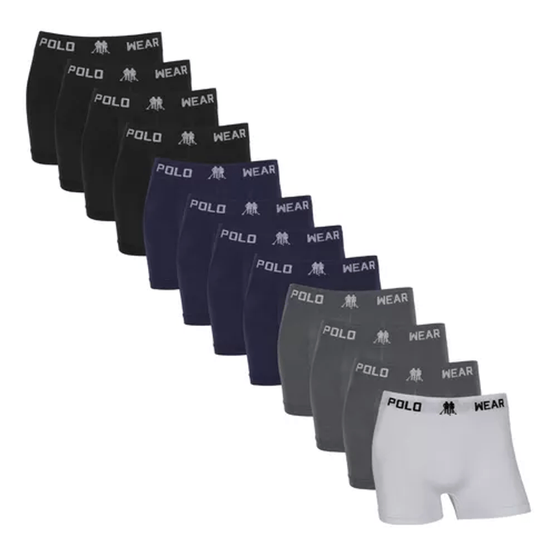 Kit-12-Cuecas-Boxer-Polo-Wear-Microfibra-Sortido
