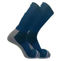 Meia Up Ciclismo Cano Longo Microfibra Masculina  Azul Marinho - 39/44