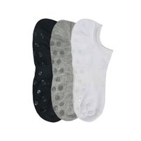 Kit 3 Pares Meias Antiderrapante Pilates e Yoga Masculino Sortido 39/44