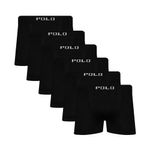 Kit-6-Cuecas-Boxer-Microfibra-Polo-Star-Preto-