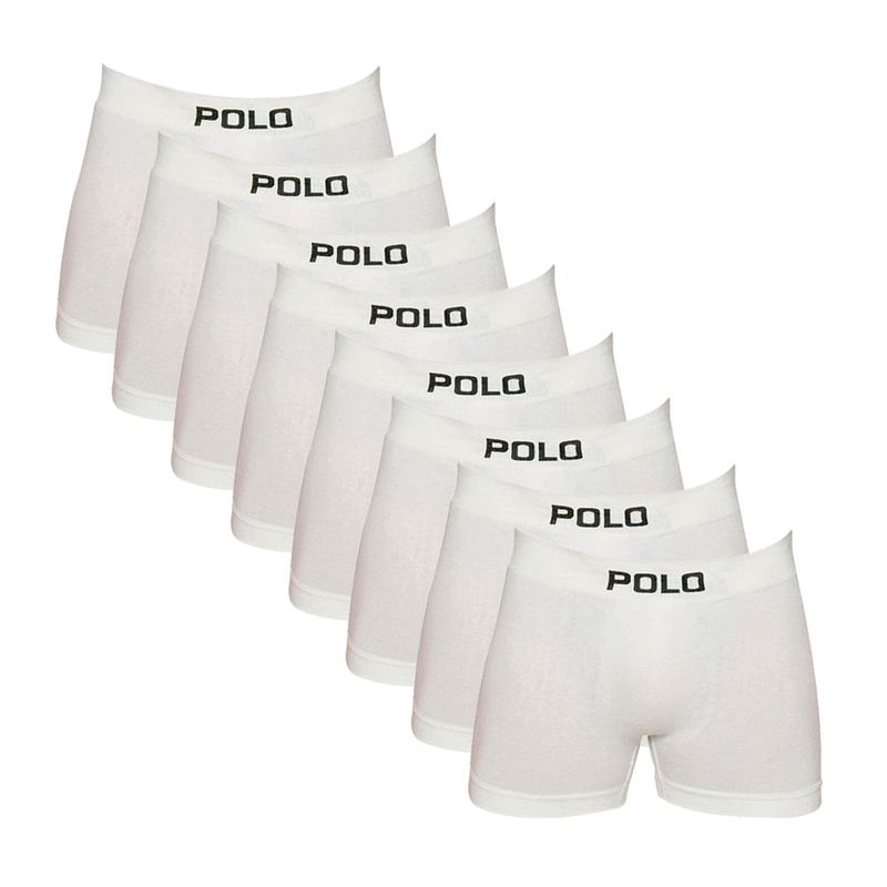 Kit-8-Cuecas-Boxer-Algodao-Polo-Star-Branco-