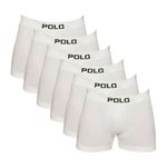 Kit-6-Cuecas-Boxer-Algodao-Polo-Star-Branco-