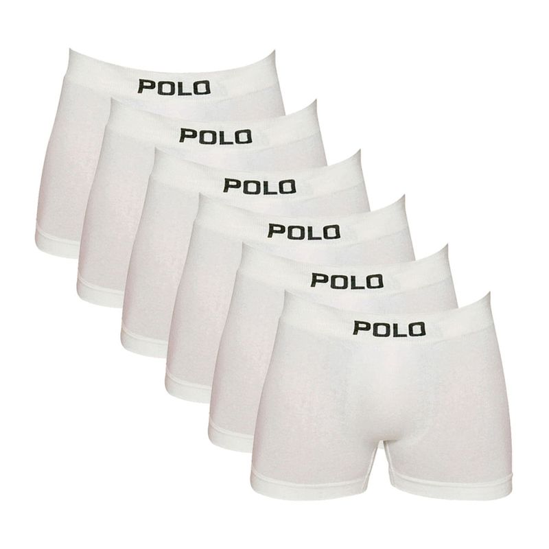 Kit-6-Cuecas-Boxer-Algodao-Polo-Star-Branco-