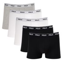 Kit 5 Cuecas Boxer Polo Star Cotton Sortido