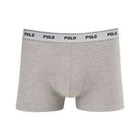 Kit 10 Cuecas Boxer Polo Star Cotton Cinza