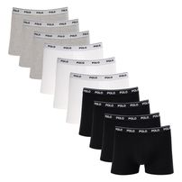 Kit 10 Cuecas Boxer Polo Star Cotton Sortido