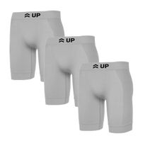 Kit 3 Bermudas Térmica Up Segunda Pele Cinza