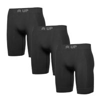 Kit 3 Bermudas Térmica Up Segunda Pele Preto