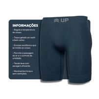 Bermuda Térmica Up Segunda Pele Azul Marinho Un